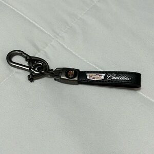 Cadillac leather key chain